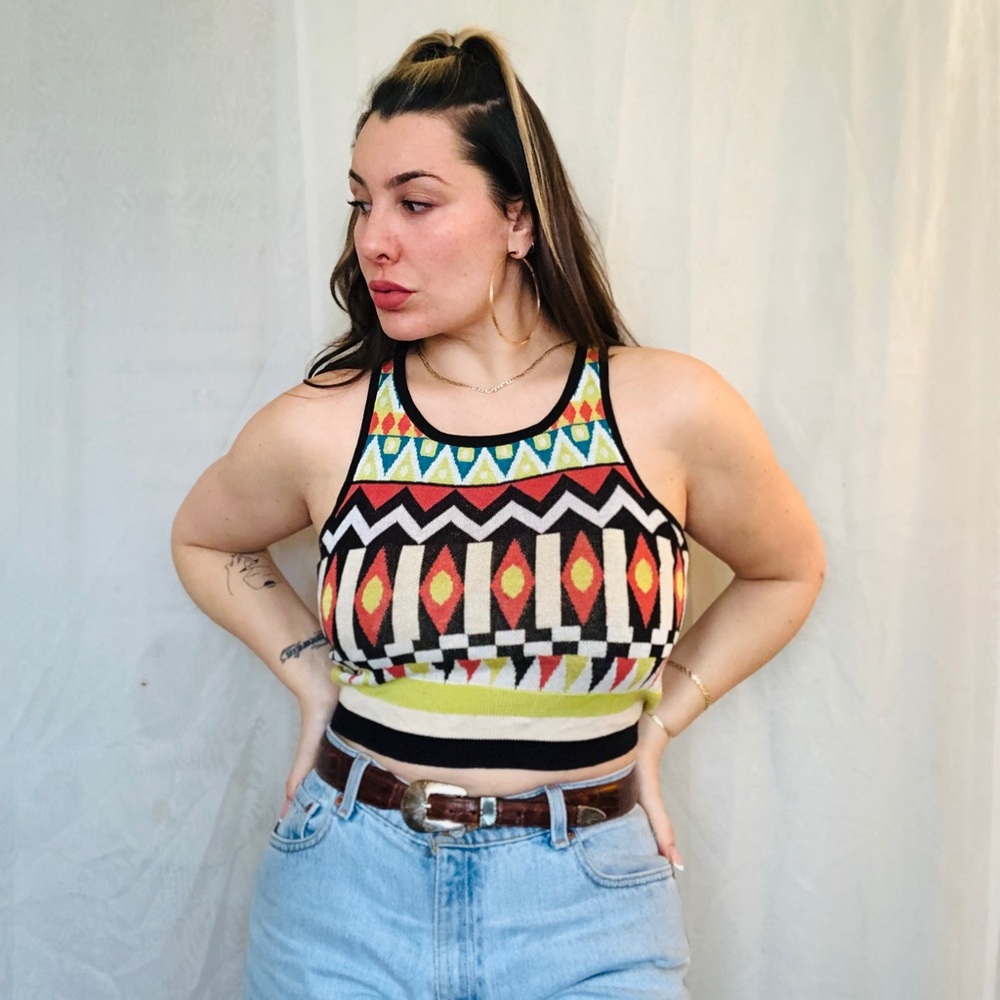 Arden B funky croptop!